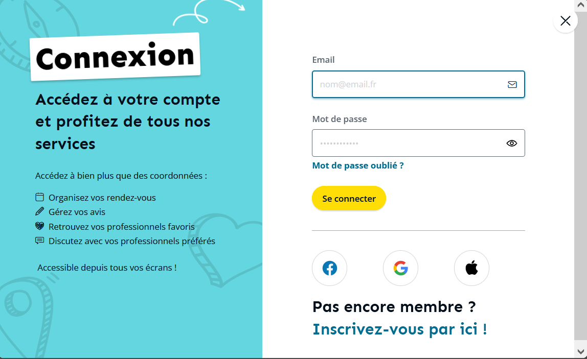 Comment prendre rendezvous avec un professionnel sur PagesJaunes